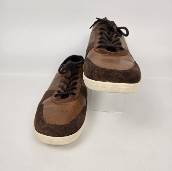 Crevo Men's Brown Casual Sneakers Size 13